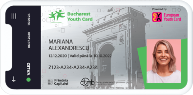 card virtual Bucharest Youth Card